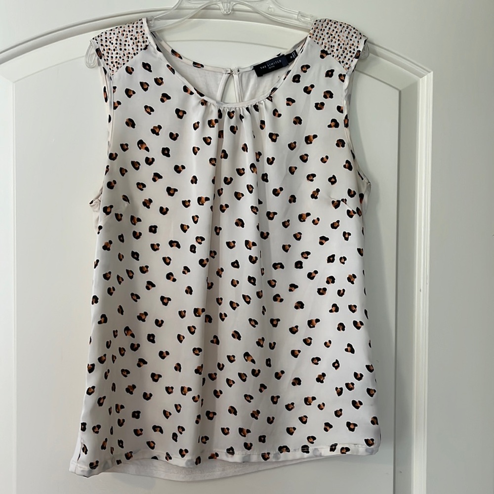 Business Casual, sleeveless top, The Limited sz M petite